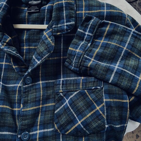 Lot of 3 Covington Flannel Pajama Tops Men’s Size Large (42–44) Cotton - Picture 10 of 11